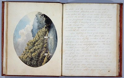 Bishops Wood, plate 3 and plate 11, from the Journal of a Tour down the Wye, printed in 1786 by A. Cooper